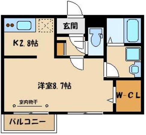 コンフォート清瀬の物件間取画像